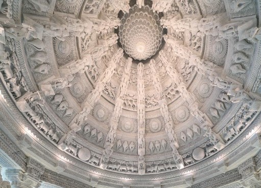 “Dome Of Harmony” Inside Sanctum Sanctorum Of Abu Dhabi’s BAPS Temple