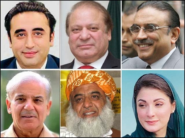 نواز شریف، مریم، شہباز، زرداری، بلاول کو الیکشن میں سبقت حاصل