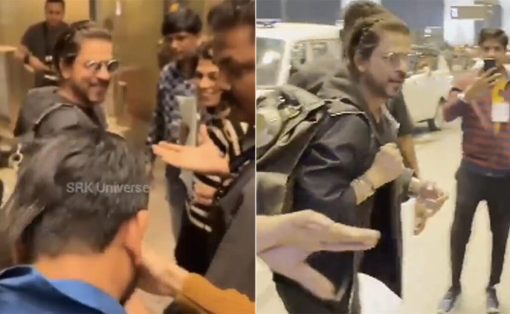 The Moment Paparazzo Kissed Shah Rukh Khan’s Hand At The Airport