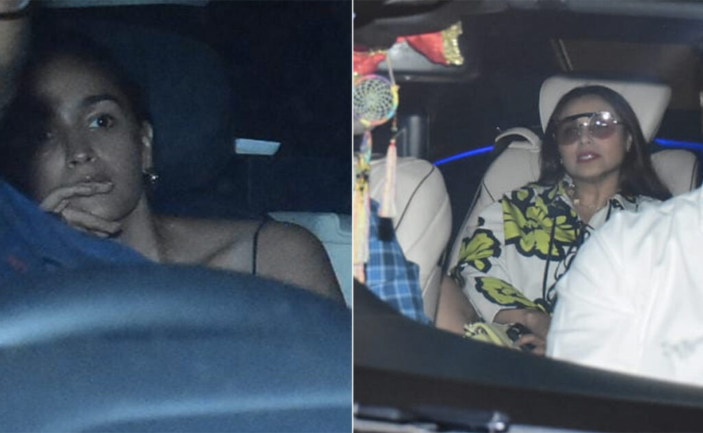 Rani Mukerji, Alia Bhatt Spotted Arriving At Karan Johar’s House For Yash-Roohi’s Birthday