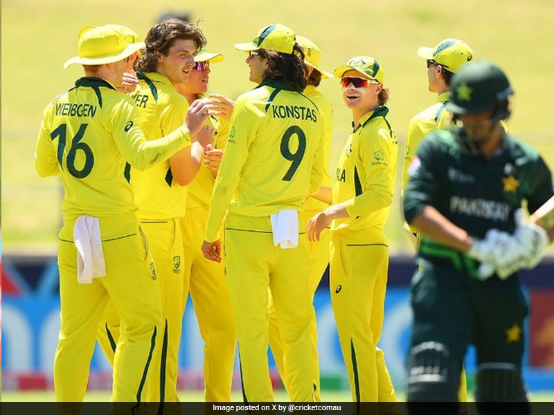 Under-19 World Cup: Australia Edge Out Pakistan By One Wicket, To Face India In Final