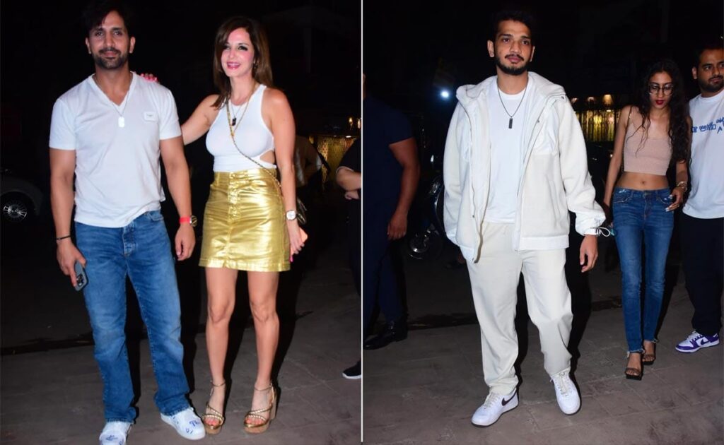 Munawar Faruqui- Renee Sen, Sussanne Khan-Arslan Goni, Orry And Other Guests