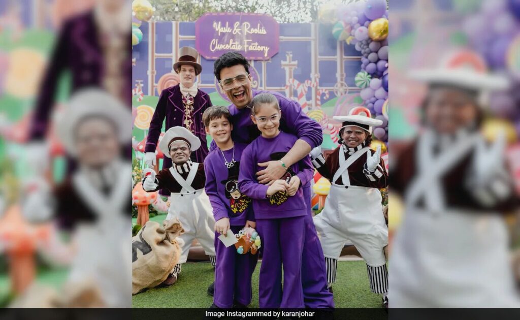 Inside Roohi And Yash’s Willy Wonka Themed Birthday Party. Pics Courtesy: Karan Johar