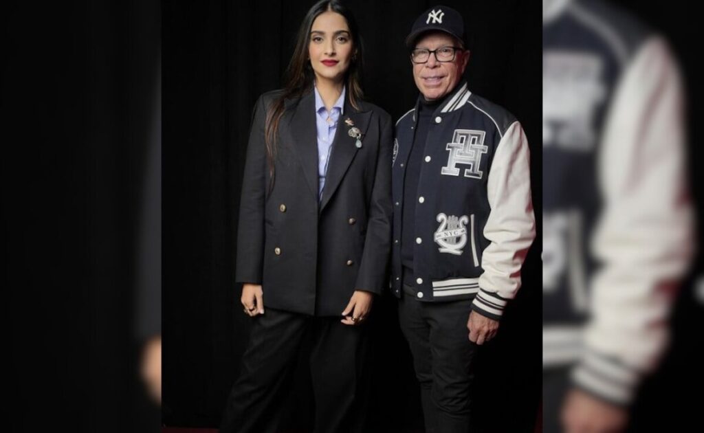 Jab Sonam Kapoor Met Designer Tommy Hilfiger At New York Fashion Week