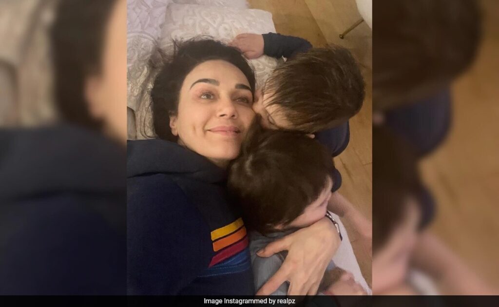 A Glimpse Of Preity Zinta’s “Lazy Afternoon” With Kids Gia And Jai