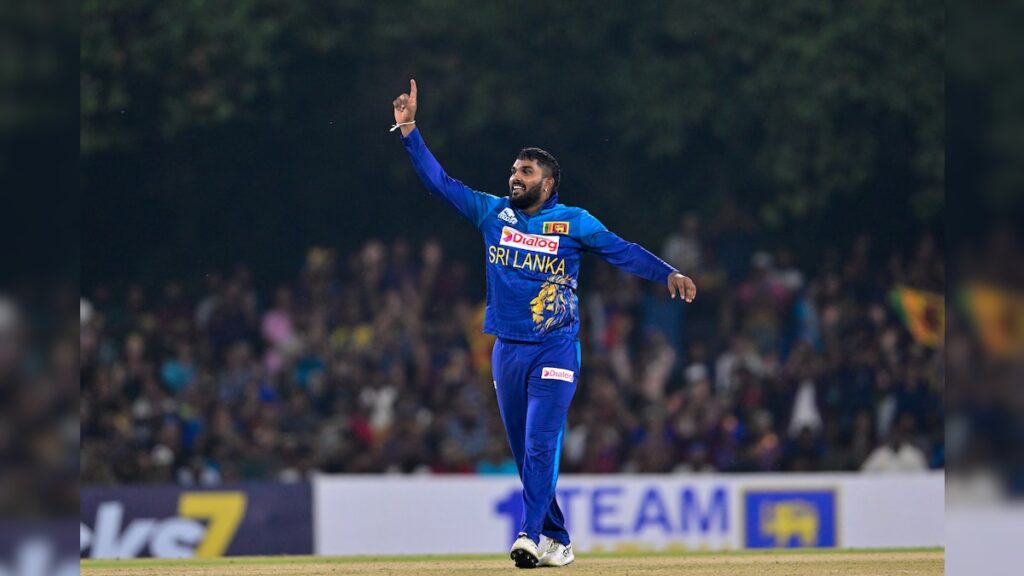 Sri Lanka Spinner Wanindu Hasaranga Joins Elite Club With 100 T20I Wickets