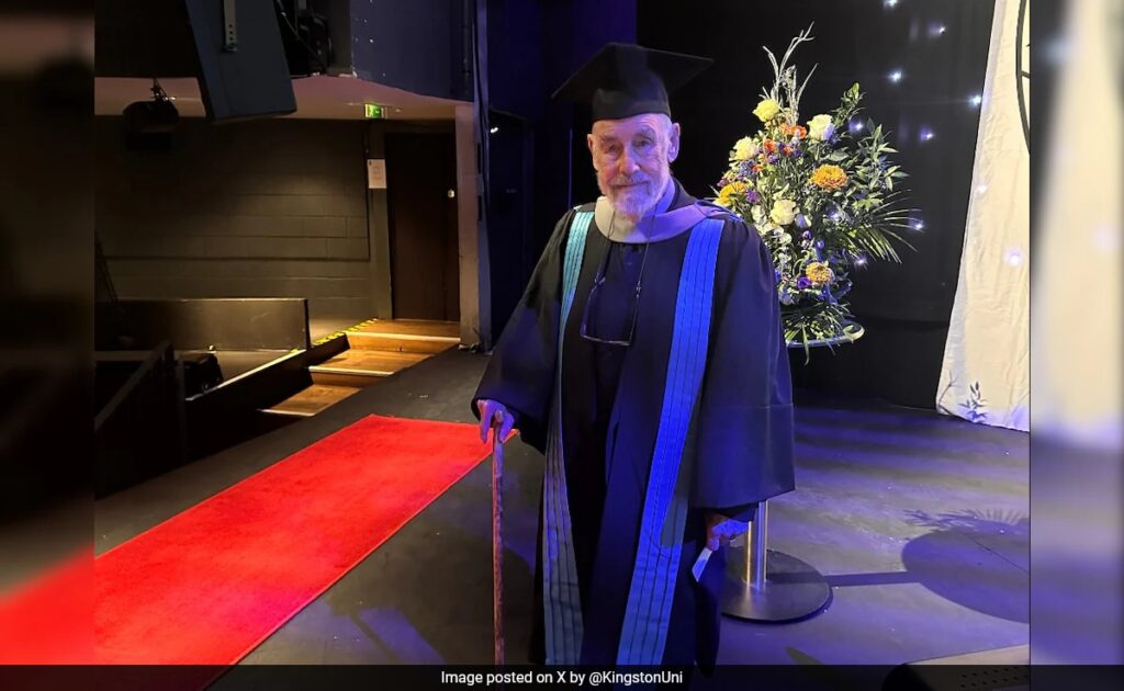 UK Man Gets Degree At Age 95 And Is Now Considering Another Course