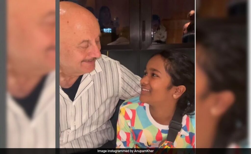 Anupam Kher And Satish Kaushik’s Daughter Vanshika Watch Late Actor’s Kaagaz 2 Together