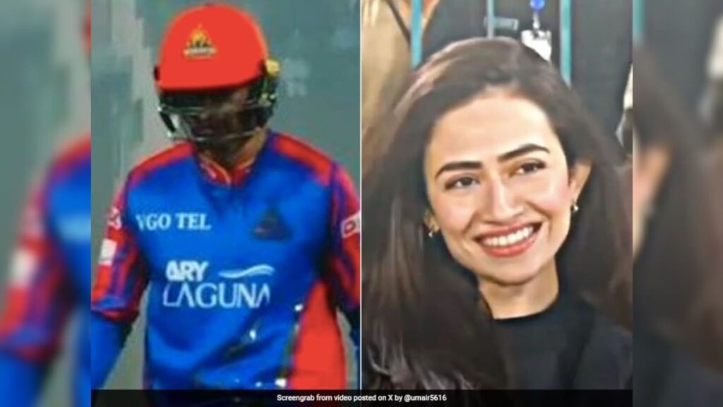 Sana Javed Attends Shoaib Malik’s Pakistan Super League Match. Video Viral