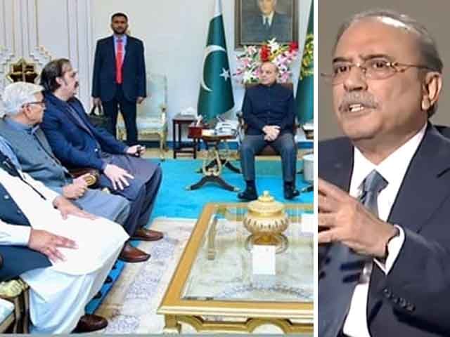 شہباز شریف اور علی گنڈاپور کی ملاقات بہترین شروعات ہے، صدر زرداری