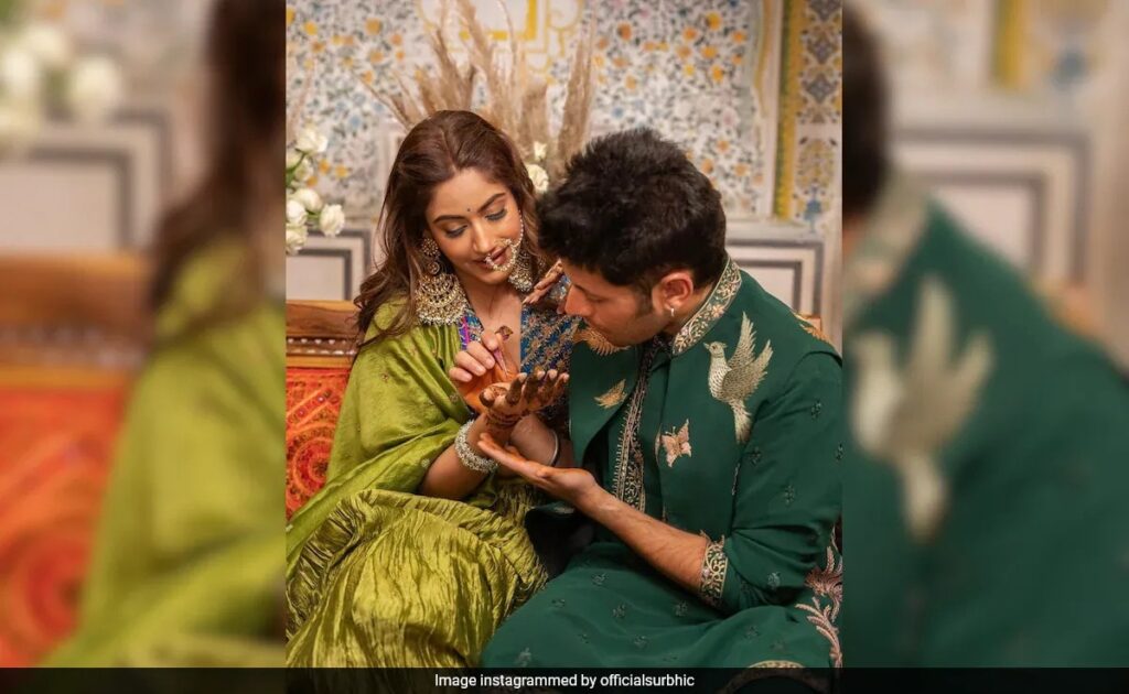 Surbhi Chandna And Karan Sharma’s Mehendi Ceremony in Jaipur