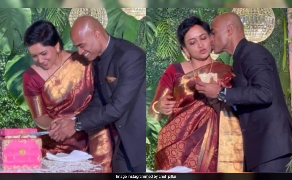 Malayalam Actress Lena And Gaganyaan Astronaut Loved-Up Wedding Reception Video