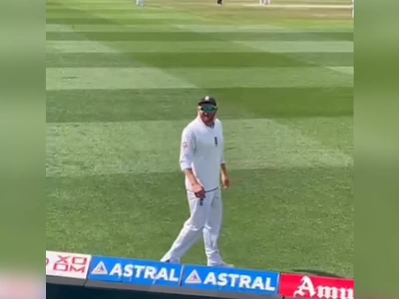 Dharamsala Crowd Sings “Bazball Gets Battered” During 5th Test. Jonny Bairstow Reacts – Watch