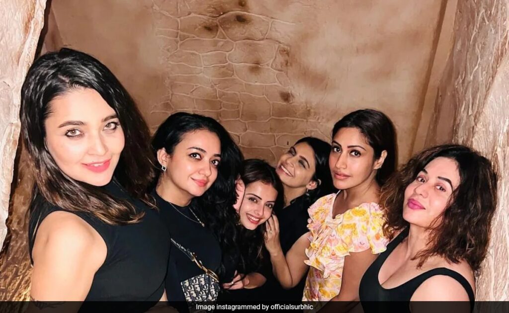 Surbhi Chandna Is The Life Of Her Surprise Bachelorette Party, Ishqbaaz Co-Stars Join In