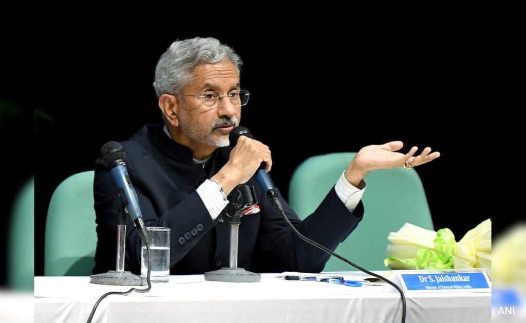 S Jaishankar On China’s ‘Questionable Intent’