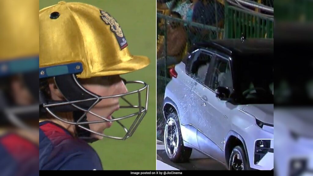 Elysse Perry’s Monstrous 6 Breaks Car’s Window, RCB Star’s Reaction Viral In WPL. Watch