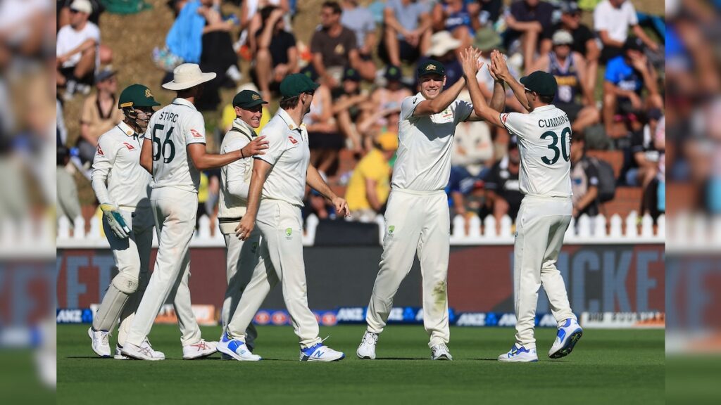 Australia Take Charge Of First Test After New Zealand Collapse