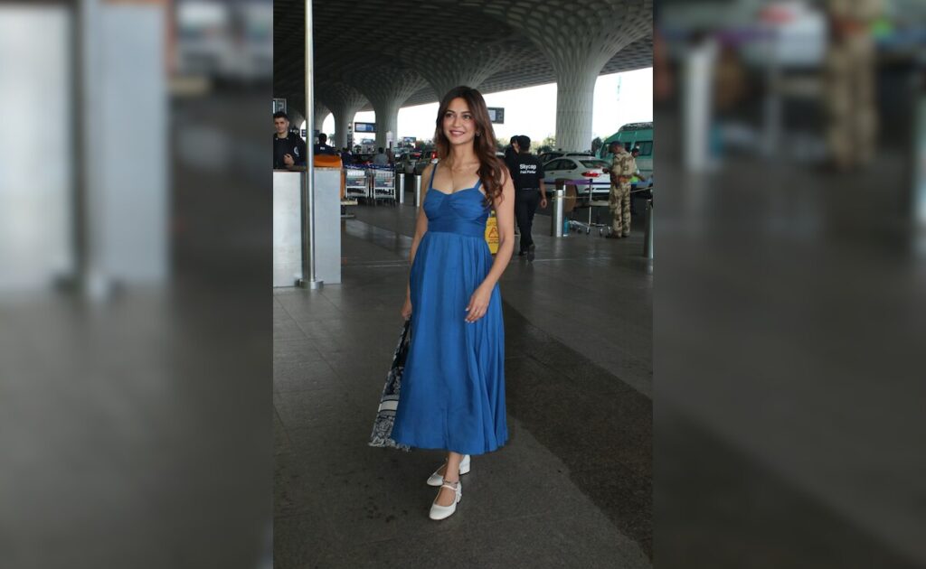 Kriti Kharbanda Arrives In Delhi With Family Ahead Of Her Wedding With Pulkit Samrat