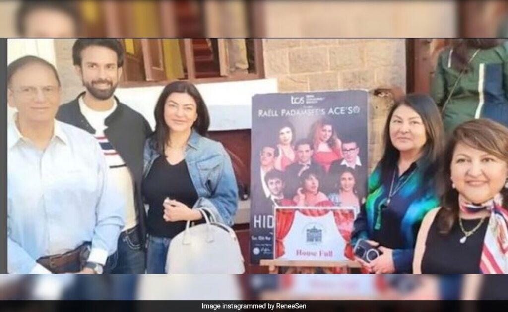 Sushmita Sen And Fam Form Cheer Squad For Daughter Renee’s On Stage Performance