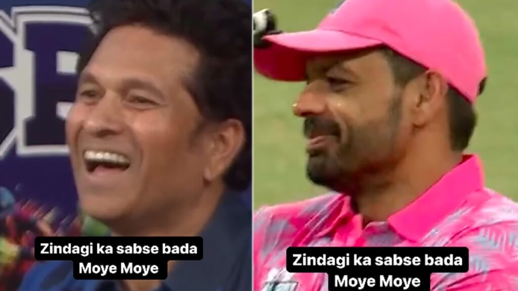 Influencer Gaurav Taneja’s ‘Moye Moye Moment’ In ISPL Leaves Sachin Tendulkar In Splits. Watch