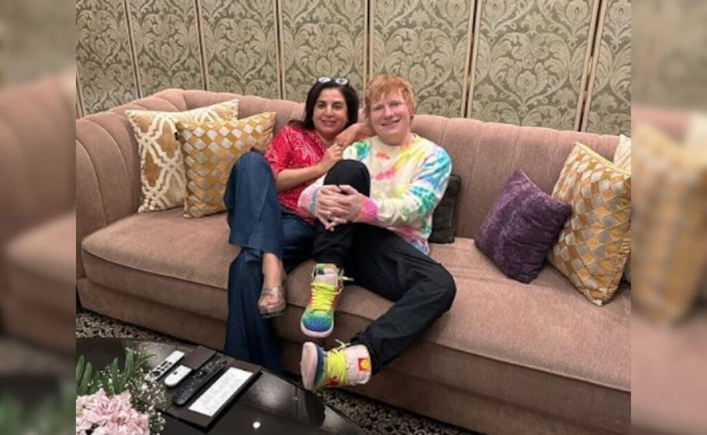 The One Where Farah Khan Hung Out With The “Loveliest Guy Ever” Ed Sheeran