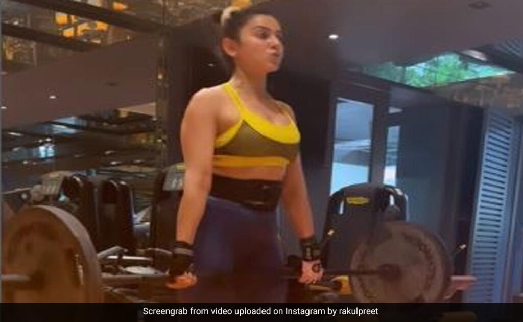 Newlywed Rakul Preet Singh Sweats It Out Like This In Gym