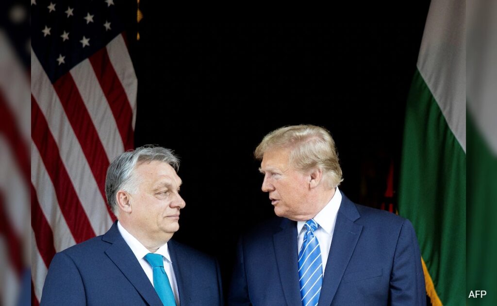 Donald Trump Won’t “Give A Penny To Ukraine”, Claims Hungary PM Viktor Orban