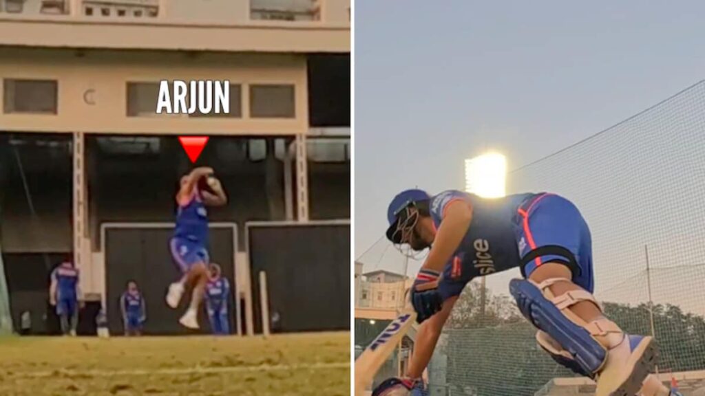 Arjun Tendulkar Drops MI Batter On Ground With Yorker, Fans Wonder If It’s Ishan Kishan. Watch